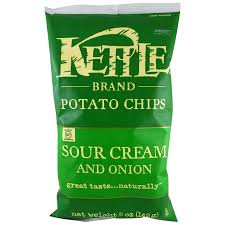 Chips Sour Cream & Onion 5oz Kettle 